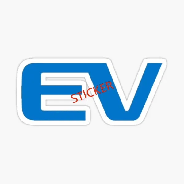 

Environmental Protection stickers Zero Gas Emissions 100% Electric Energy Vehicle Auto Car Styling Sticker Decals