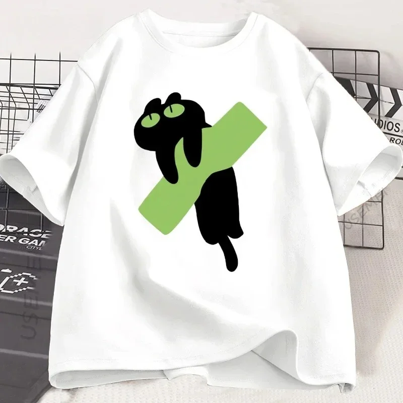 تي شيرت رجالي ونسائي مقاس كبير بأكمام قصيرة، فضفاض للترفيه، ناعم، مريح ومسامي، رياضات خارجية #1