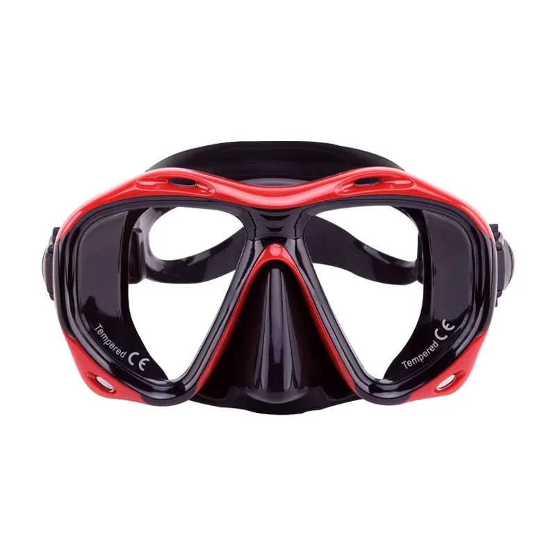 

Diving mask Free diving surface mirror high definition anti-fog lens snorkeling mask equipment