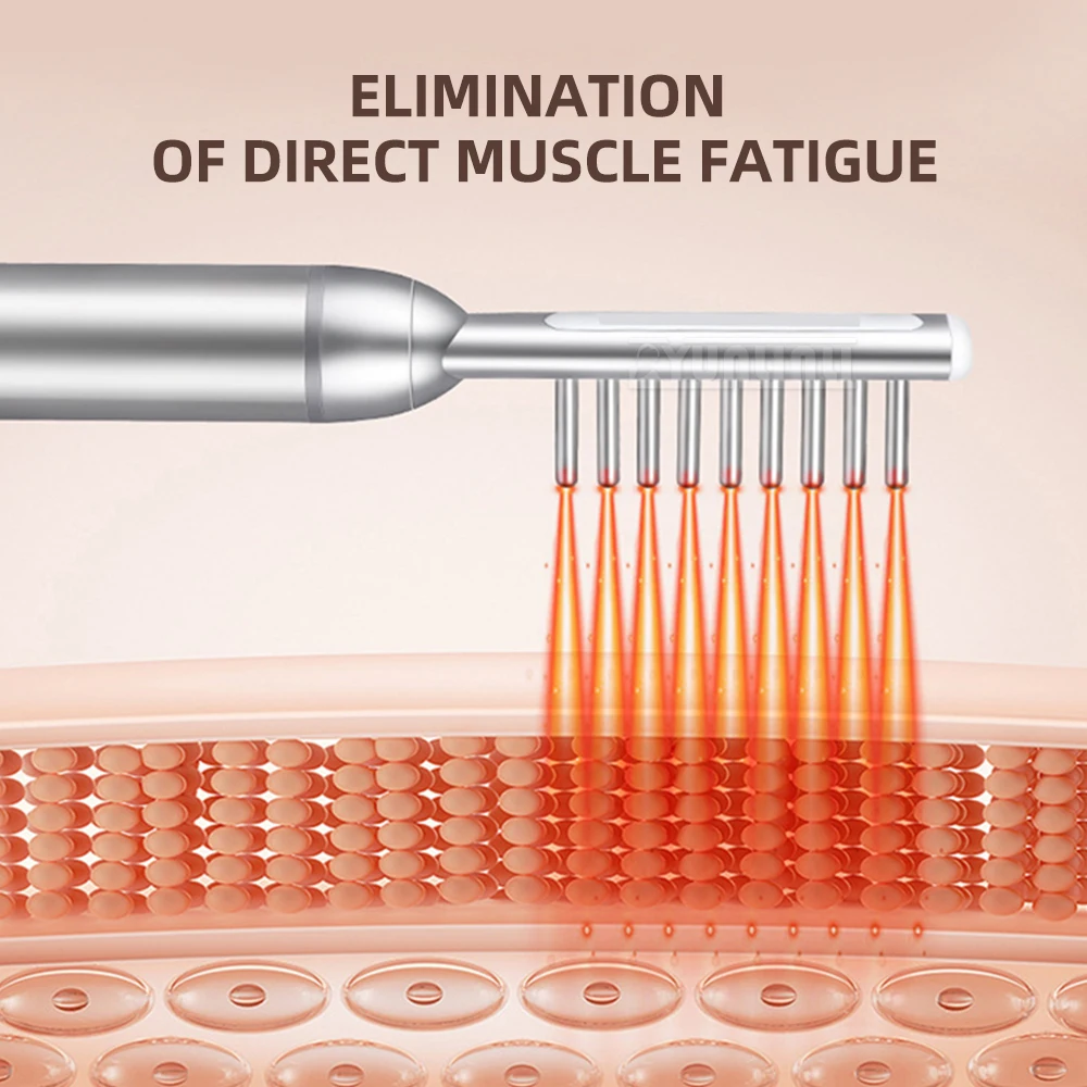 

Акупунктурная массажная расческа для тела, микрострумочный инструмент для релаксационной терапии всего тела