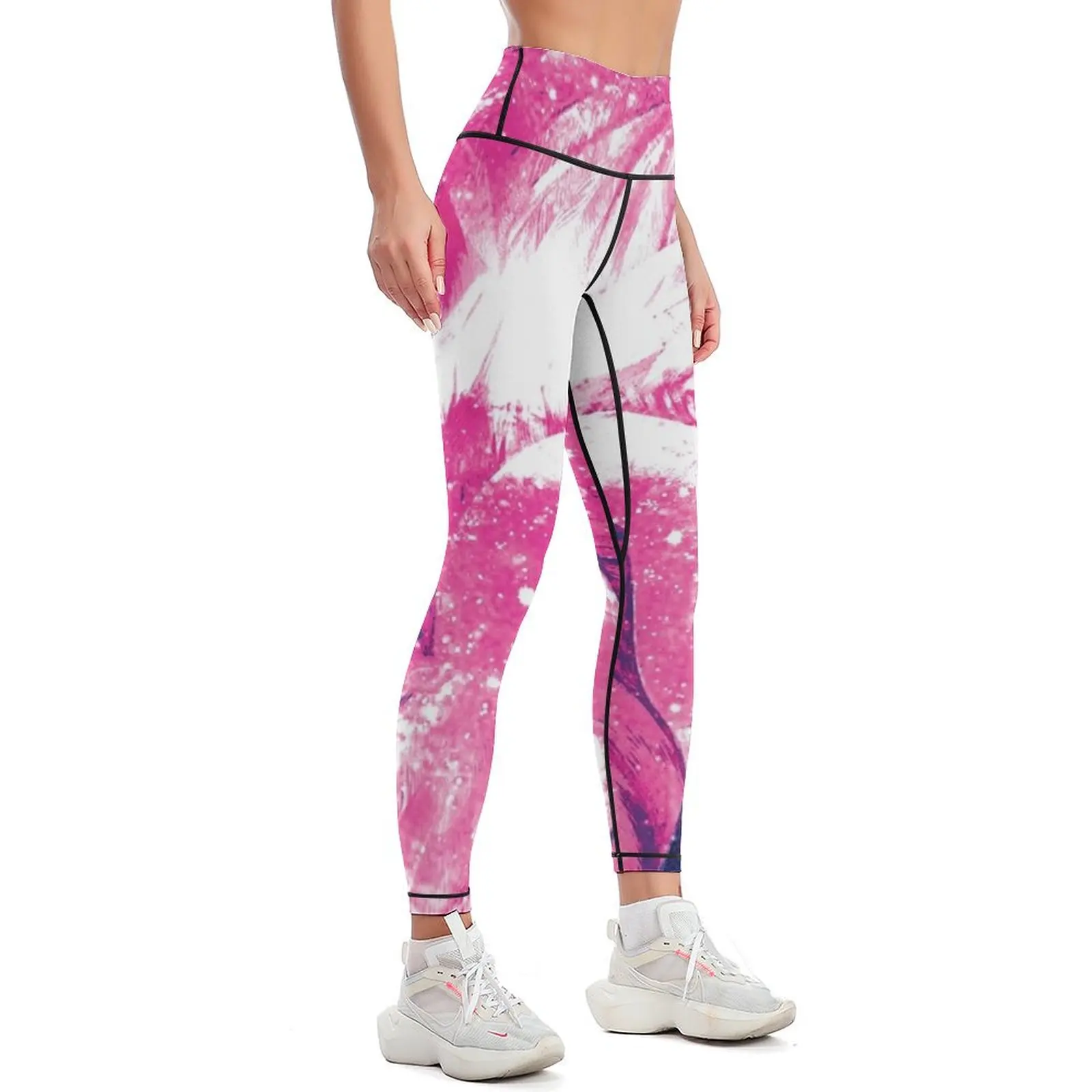 Flamingos Leggings Tight fitting woman Training pants Womens Leggings