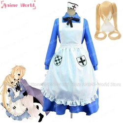 《Custom Size》APH Axis Powers Hetalia Nyotalia England/UK Women Cosplay Costume Custom Made Wig