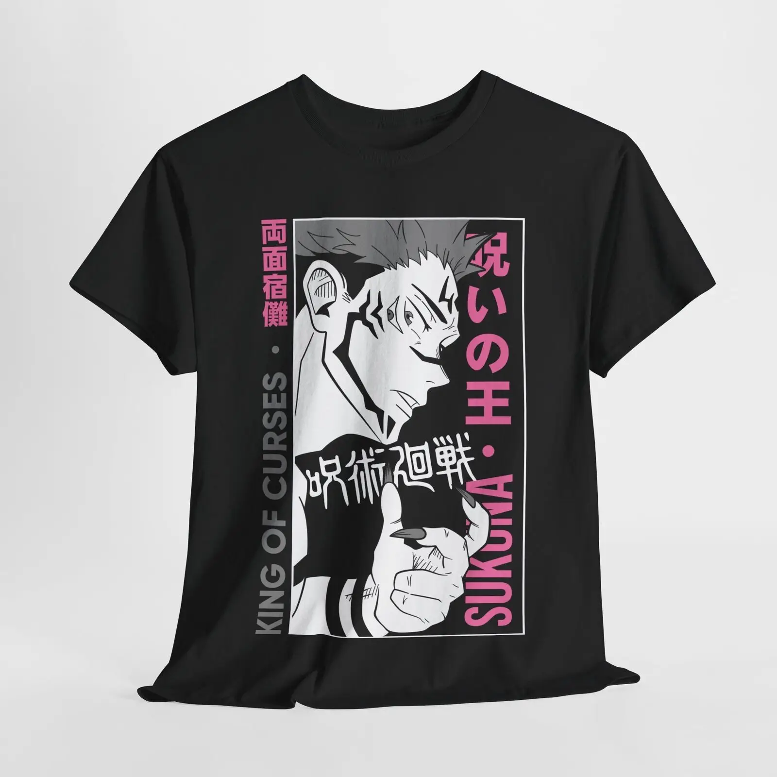 

Sukuna Ryomen Jujutsu Kaisen T-Shirt Gojo Satoru Anime Japanese Tee Shirt JJK