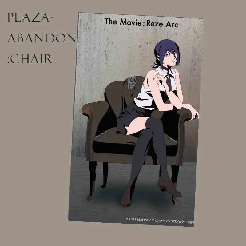 Anime Chainsaw Man De Film: Reze Arc Denji Makima Hayakawa Aki Reze Cosplay Kaart 5 stks/set Kaarten Ornament Decoratie Accessoires