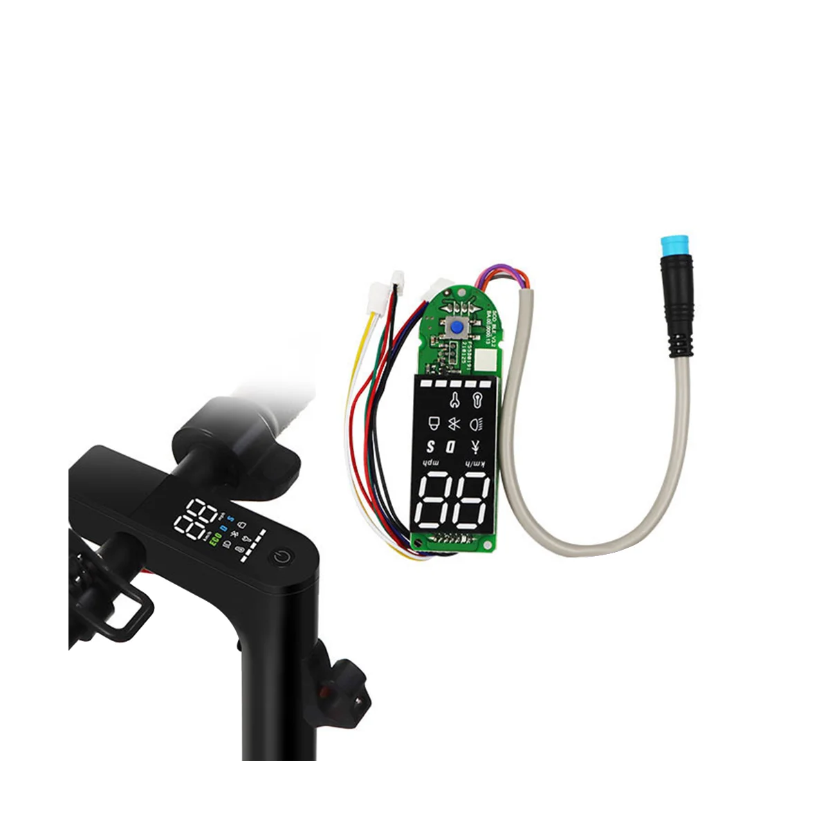 For Xiaomi M365 Pro Pro2 Scooter Bluetooth Dashboard+Switch Panel Circuit Board Scooter Meter for Electric Scooter