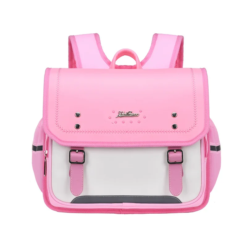 New Children School Bags Fashion School Backpacks High Quality Nylon PU Children Backpack Child Book Bag