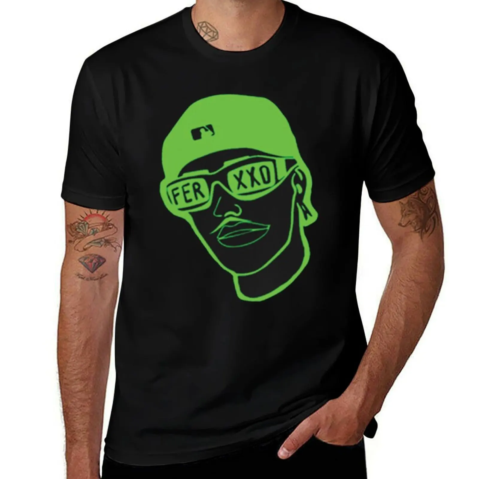 

Ferxxo glasses T-Shirt Casual Loose Fit Summer Tee Shirt
