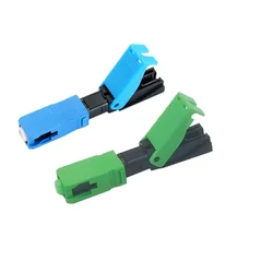 Ftth Sc Upc Optische Fibe Snelle Connector Sc Ftth Glasvezel Snelle Connector Ingebed Hoge Kwaliteit Sc Apc