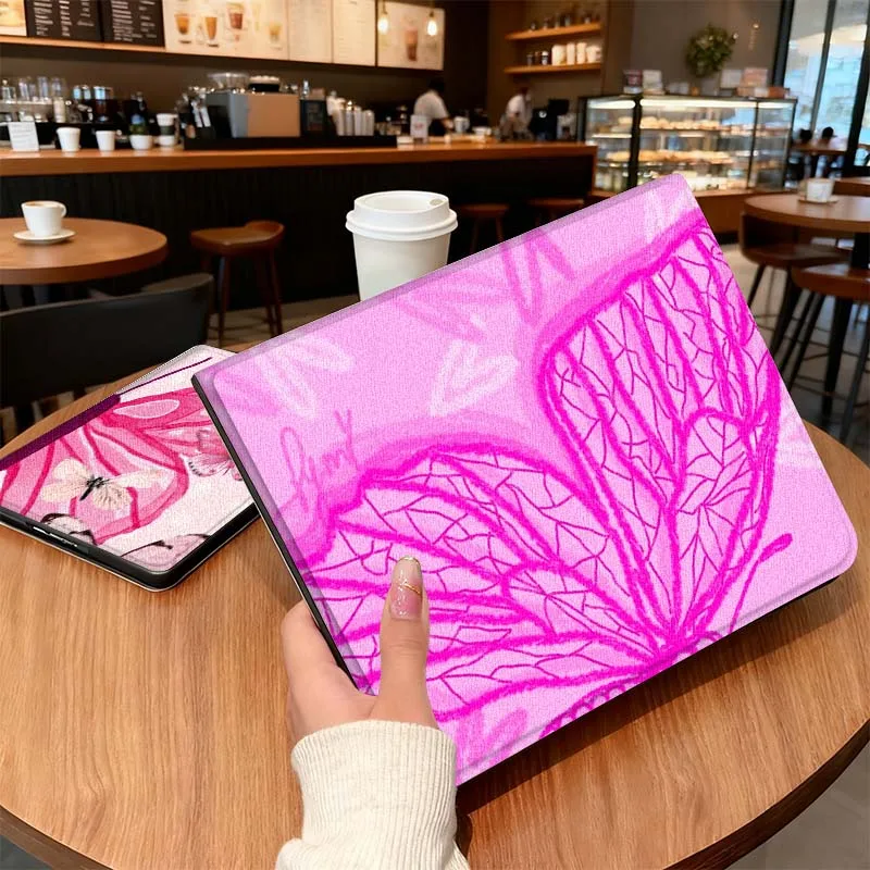 

Art Butterfly Pattern For Honor Tab Tablet MagicPad 3 6 7 X8 V7 V8 8 9 X9 X8a X9a 10 Pro Inch 2020 2021 Tablet Case