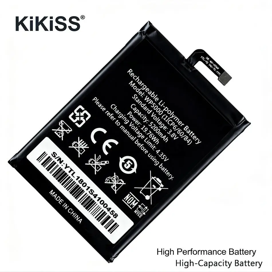 

For Oukitel WP5000 Reliable Replacement Mobile Phone Battery 5200mAh