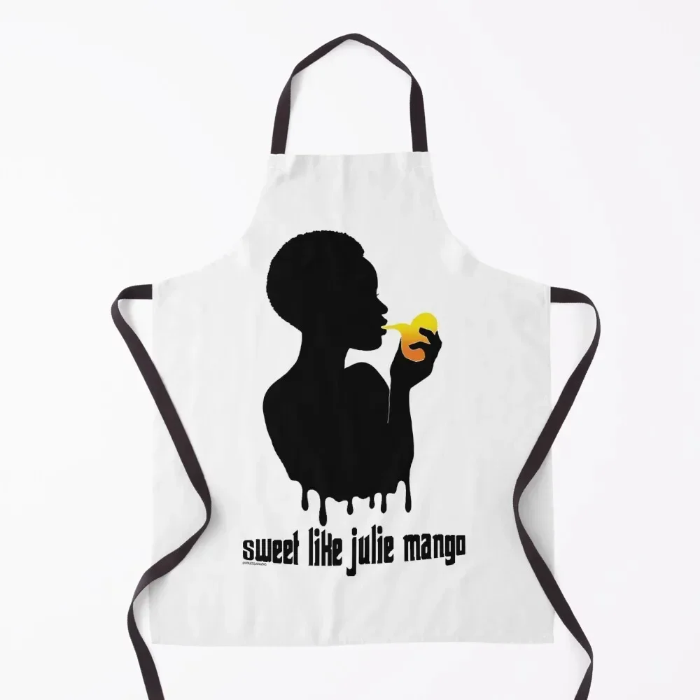 Sweet like Julie Mango Apron christmas decoration Woman Kitchens christmas kitchen Apron