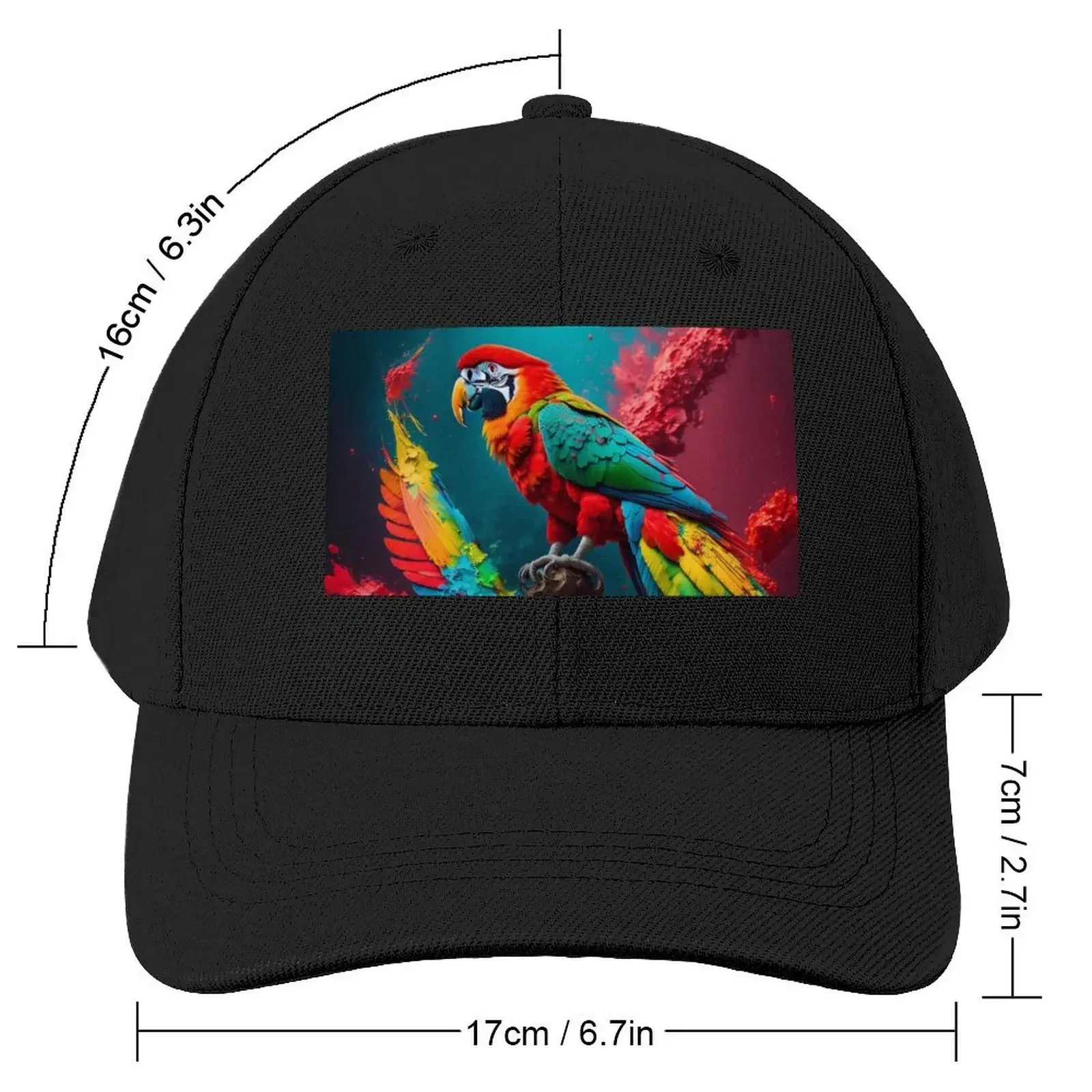 Parrot Baseball Cap black summer hat Military Cap Man |-F-| Men's Caps Women's