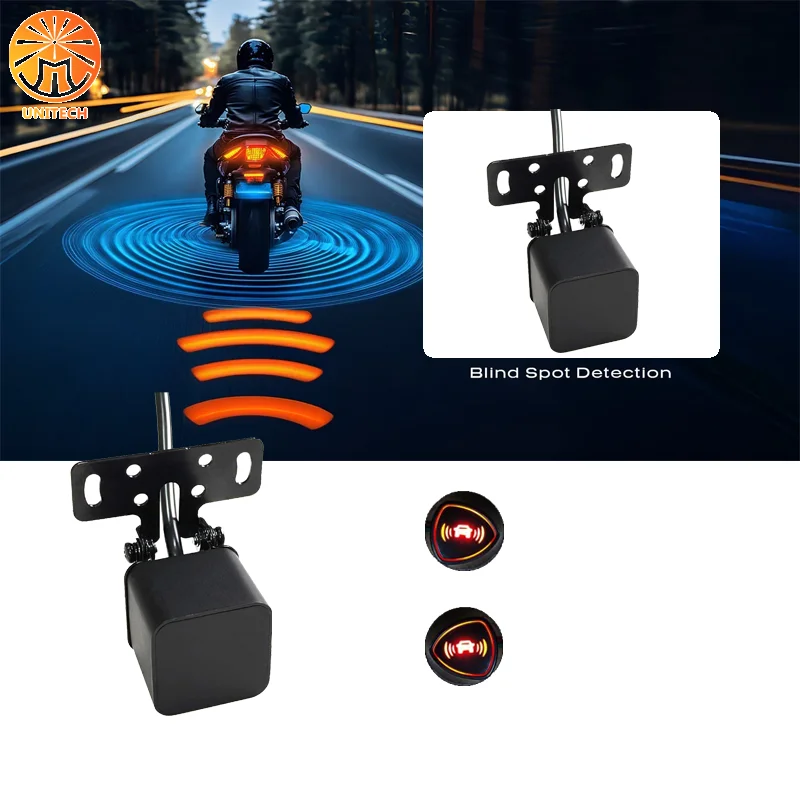 

Blind Spot Detection For Motorcycle Blind Spots Protection Alert System Rider Lane Change Warning Safety System BSD LCA RCW
