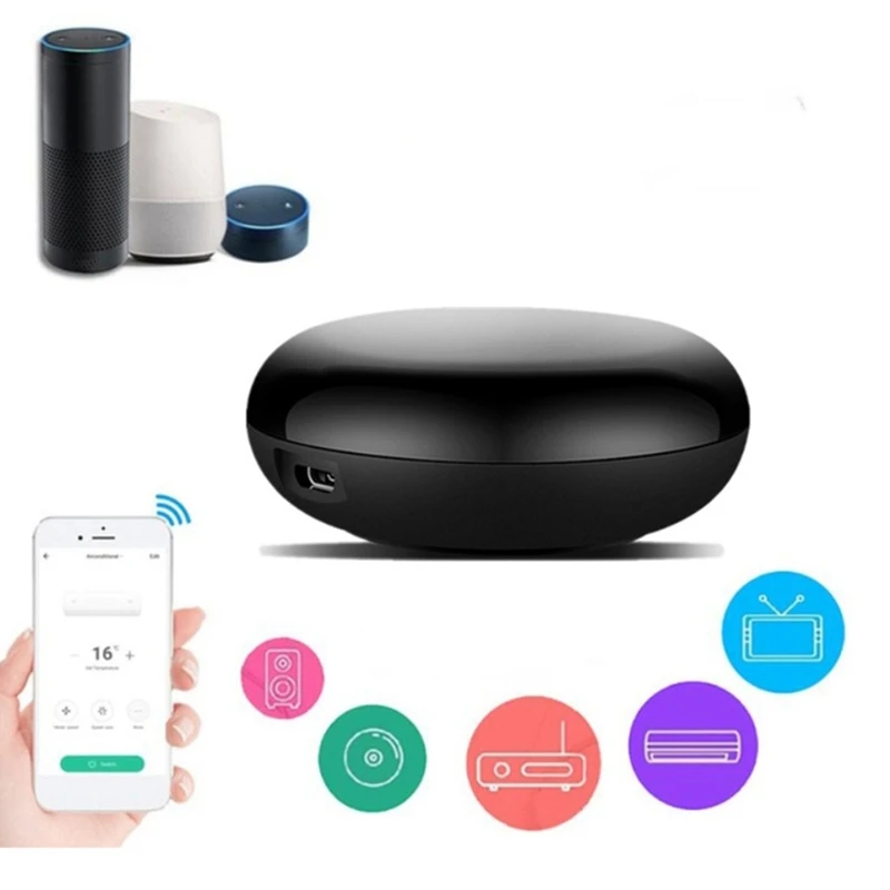 RISE-Wifi-Ir (2.4Ghz) Remote Infrared Universal Remote Control Remote Infrared Control Hub Support Tuya Smart Life App