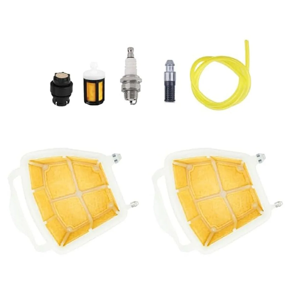 2-Pack Replacement Air Filter Kit Compatible with MS362 MS311 MS391 Chainsaws and 1140 140 4401 Cross-Reference