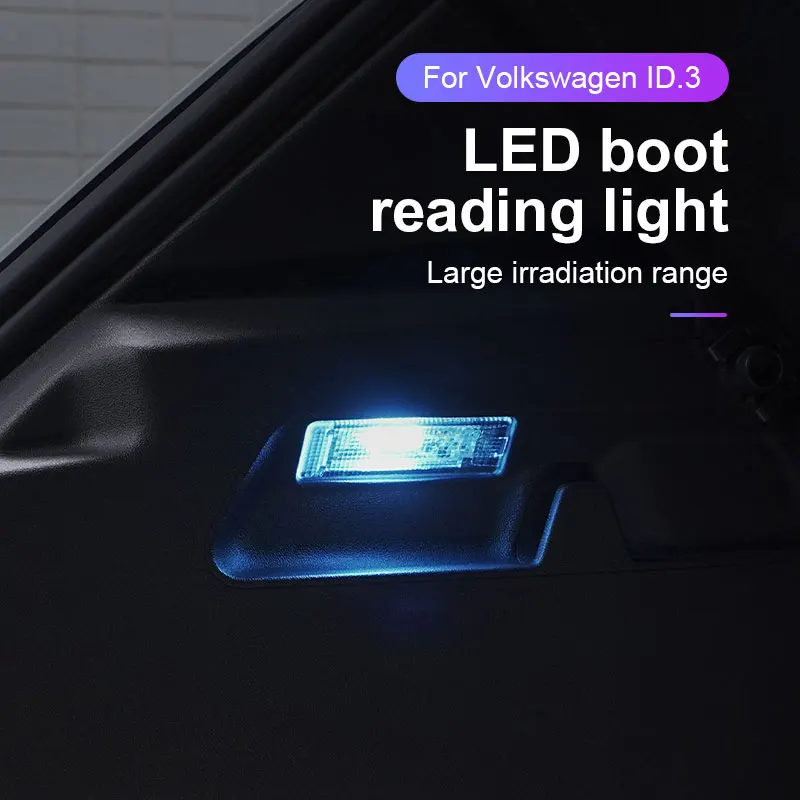 

For Volkswagen ID3 Tiguan Magotan Sagitar12V Car trunk lights Interior LED lighting Rear Trunk Reading light LED tailgate lights