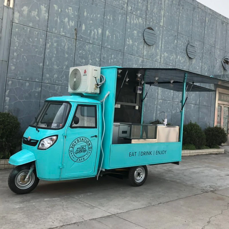 Customized Ice Cream Food Vending Cart Mobile Fast Food Cart Hot Dog Food Truck Trailer For Sale