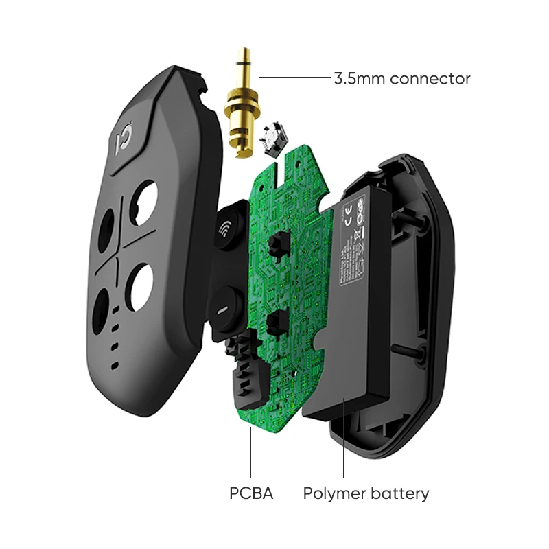 SHIDU-U7 Wireless Collar Clip Microphone Collar Clip Handheld Dual-Use Suitable For Classroom Teaching And Outdoor Live Recordin
