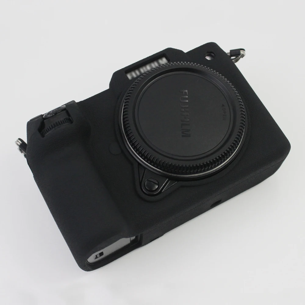 Dành Cho Máy Ảnh Fuji Fujifilm GFX 100 Bộ Dán Fullbody Siêu Mỏng Nhẹ Cao Su Silicone Mềm Bao Vỏ Ốp Lưng Đen/orange/Xanh Dương