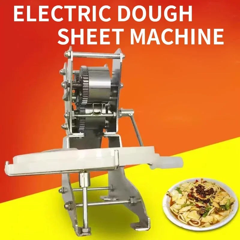 Máquina de láminas de masa para el hogar, máquina de láminas de masa eléctrica multifuncional, máquina comercial de láminas de masa