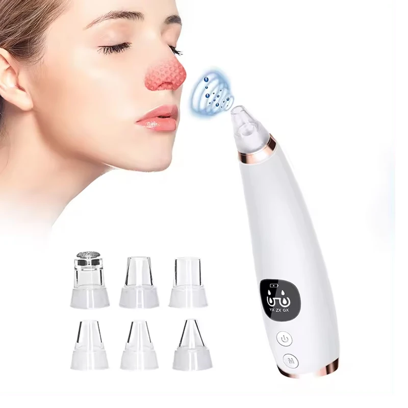 Hot Selling And Powerful Suction Blackhead Device That Can Deeply Clean Nasal Dirt Portable Usb Charging Blackhead Device