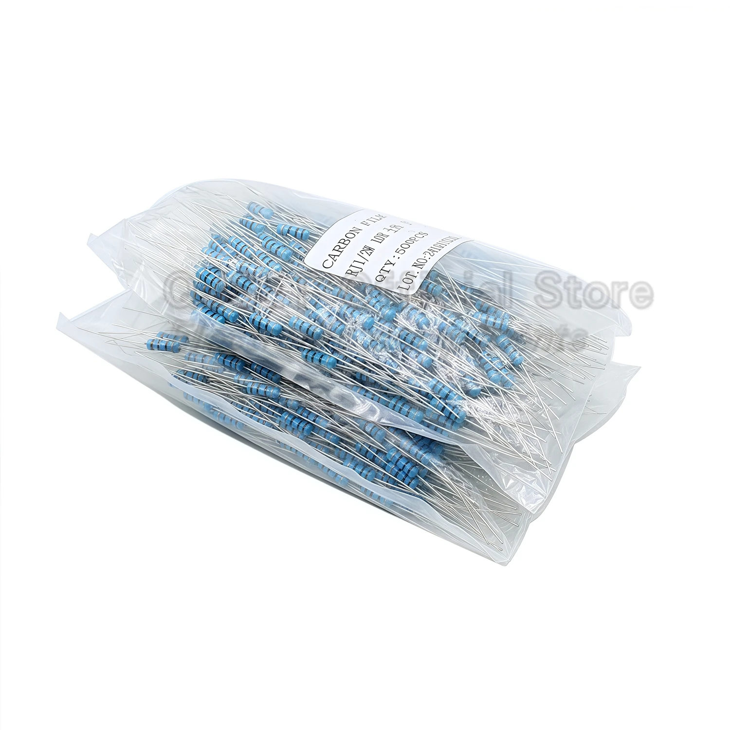 500 قطعة 1/2 واط مقاومات فيلم الكربون 5% 0.5 واط 1 كيلو 1R 2.2 كيلو 4.7 كيلو 10 كيلو 47 كيلو 100 كيلو 200 كيلو 220 كيلو 470 ك 1 متر أوم 10R 15 47 100 200 220 470 510 أوم