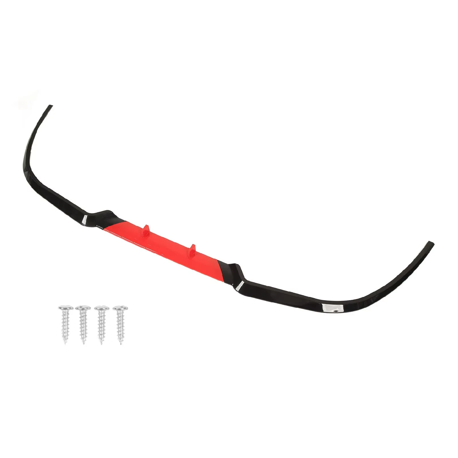 Universal Front Bumper Lip Spoiler Chin Front Skirt Splitter Body Kit  Exterior Protevtive Extension Decoration