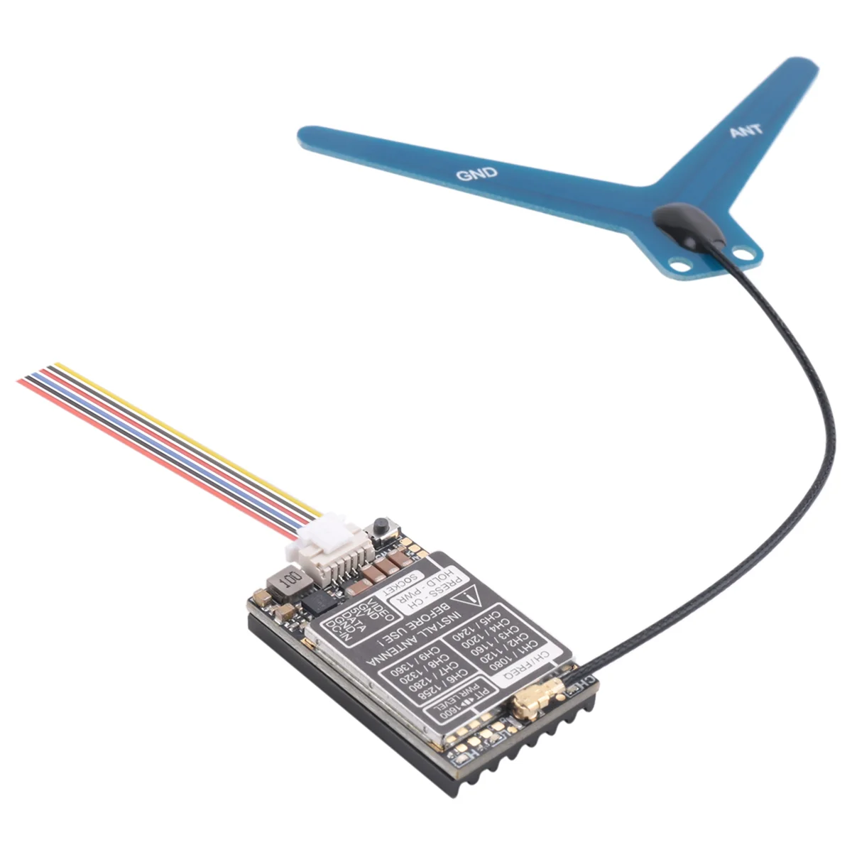 1.2GHz 1.3GHz 1600mW 1.6W VTX Audio Video FPV Transmitter Module 7-36V for RC FPV Long Range Airplane Drone