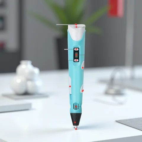 3D Pen For Children 3D Printing Drawing Pen DIY Funny Set for Kids Chidren Birthday Chrismas Creative Gift with PLA Filament