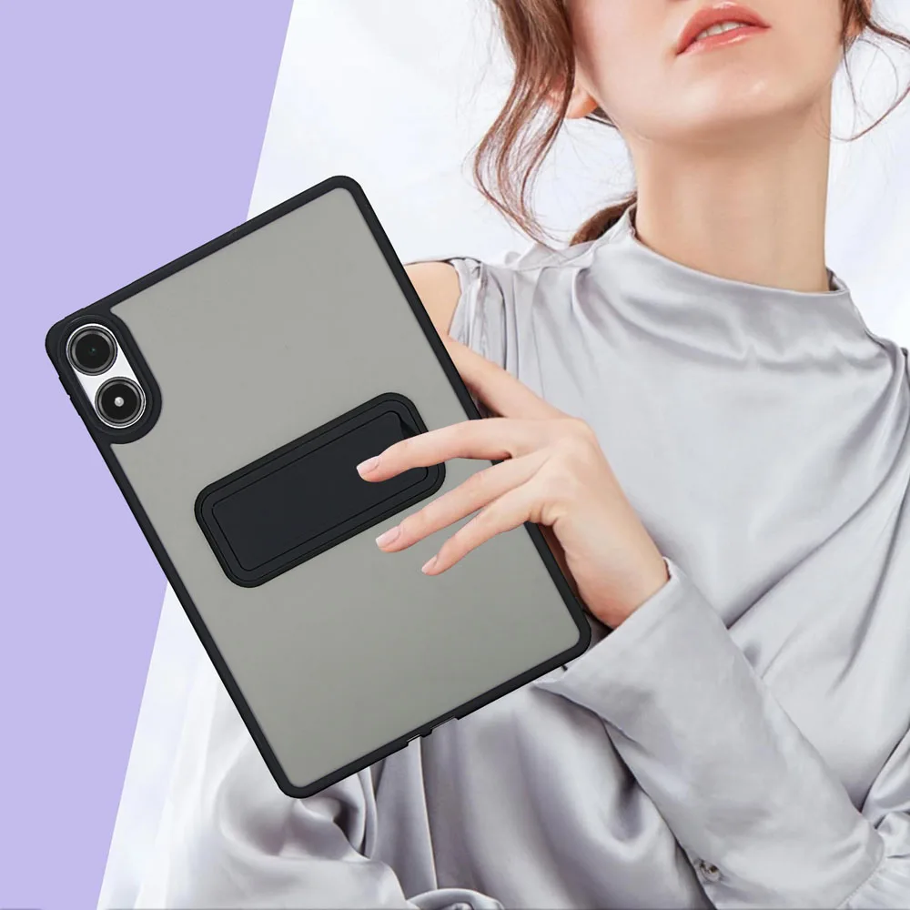 For Xiaomi Redmi Pad2 pro 12.1 Case PC+TPU Shockproof Protective Cover with Bracket Tablet Shell Compatible