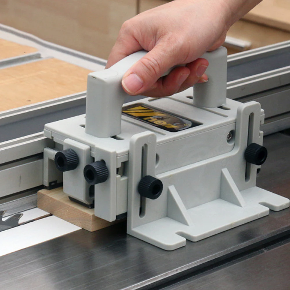 

3D Safety Push Handle Inverted Table Saw Engraving Machine Band Saw Woodworking Push Ruler AntiCutting Table Saw Protector