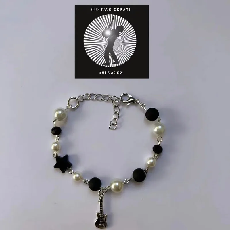 Handmade There we go beaded bracelet Gustavo Cerati