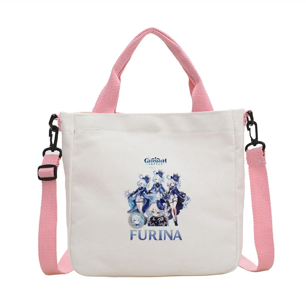 Genshin Impact Furina tote bag y2k einkaufstasche sac cabas totebag bolsas de tela woman