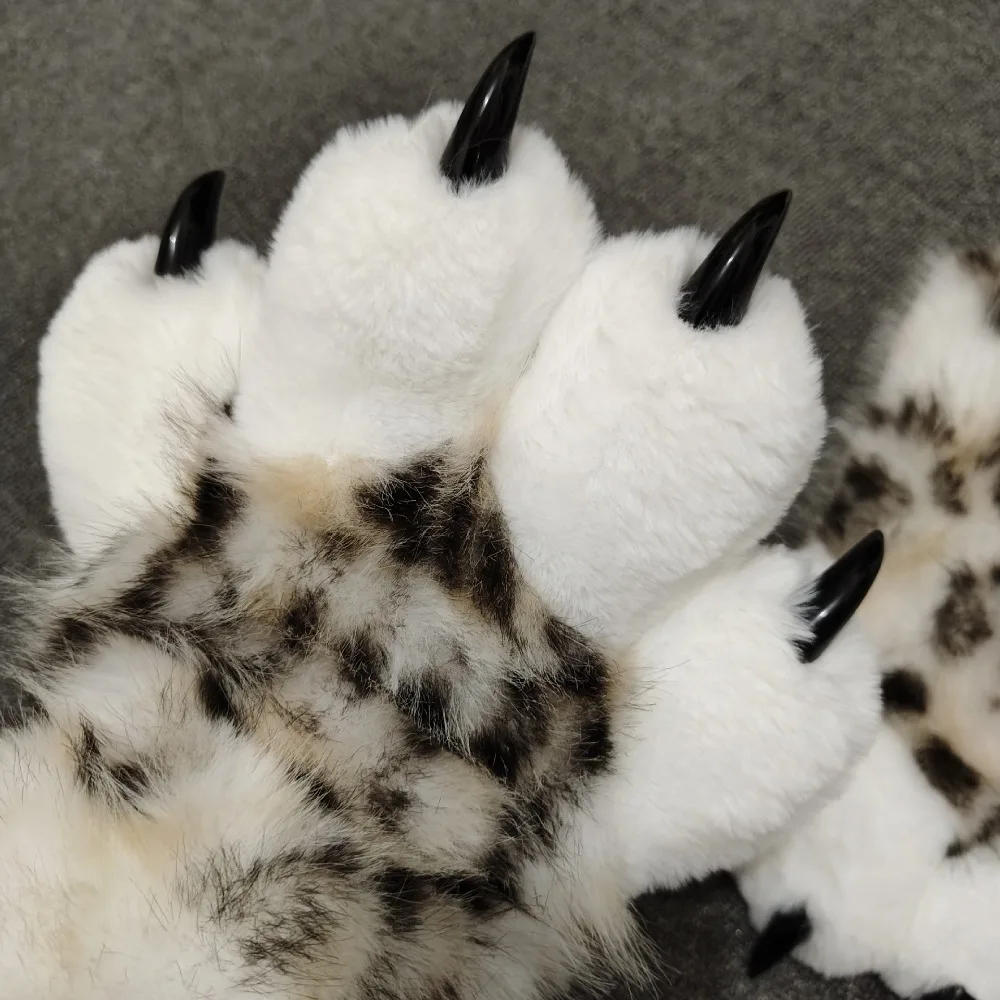 Universal 8 Pcs / Set Dropping Glue Fursuit Claws Nails Resin Animal Nails Cosplay Props Artificial Handmade DIY Accessories