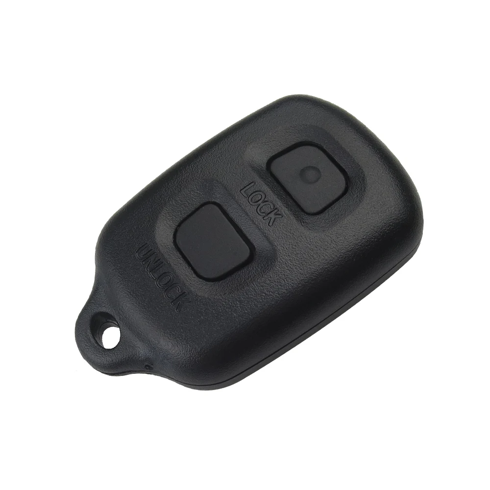 Okeytech Vervangende Afstandsbediening Autosleutel Hoes Geschikt Voor Toyota Rav4 Corolla Keyless Entry 2 Knoppen