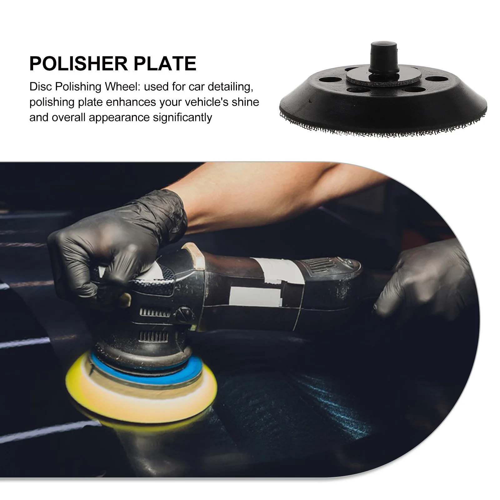 Polishing Pad Car Buffing Plate High Efficiency Grinding Durable For Cars Furniture Metals Drill Sander Sanding Disc