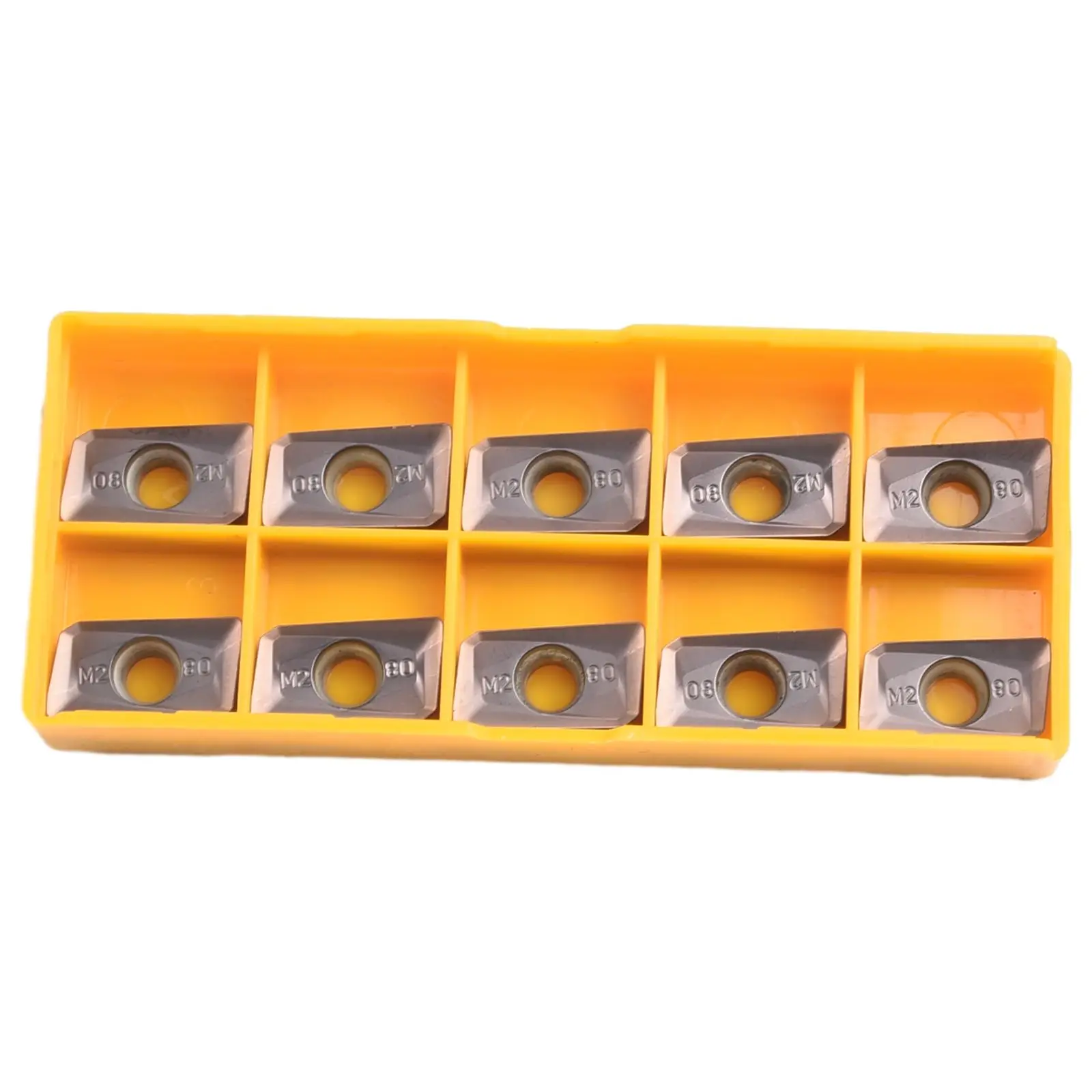 10pcs APMT1604PDER -M2 LF6018 Carbide Inserts Blades APKT1604 25R0.8 Indexable Blades For Metalworking Turning Tool Accessories