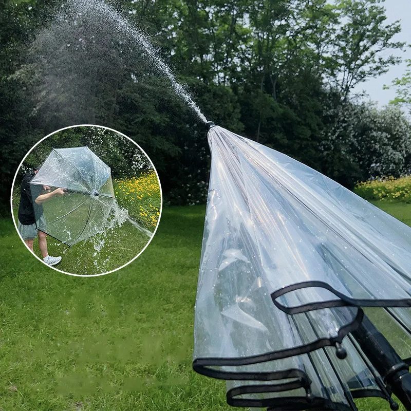 Durable Transparent Vinyl umbrella Water Gun Water Gun