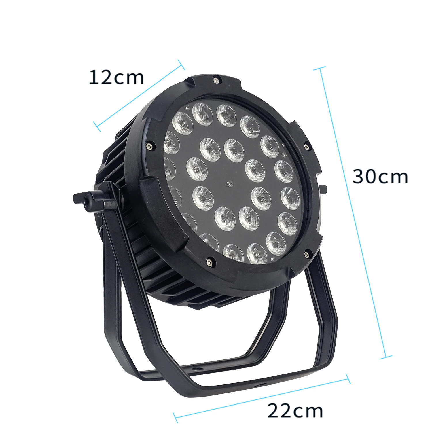 Imagem -06 - Led Par Light para Iluminação de Palco Controle Dmx dj Equipamento Disco Iluminação Palco em Ip65 Rgbw 24x18w Rgbwa Mais uv 24x12w 48 Peças