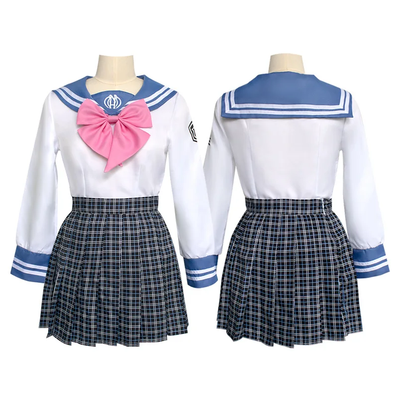

Anime Danganronpa Cosplay Costume Maizono Sayaka JK Sailor Uniform Classic Style Role Play Outfit for Halloween Graduation Party