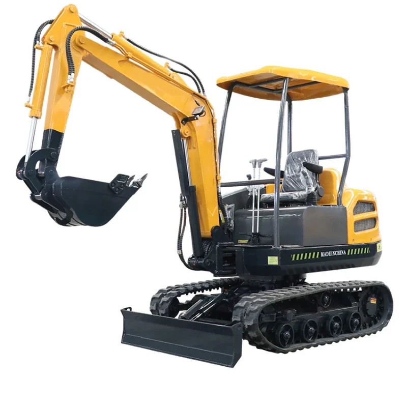 Small excavator Agricultural household orchard 10 Small excavator Indoor engineering Greening hook hook machine