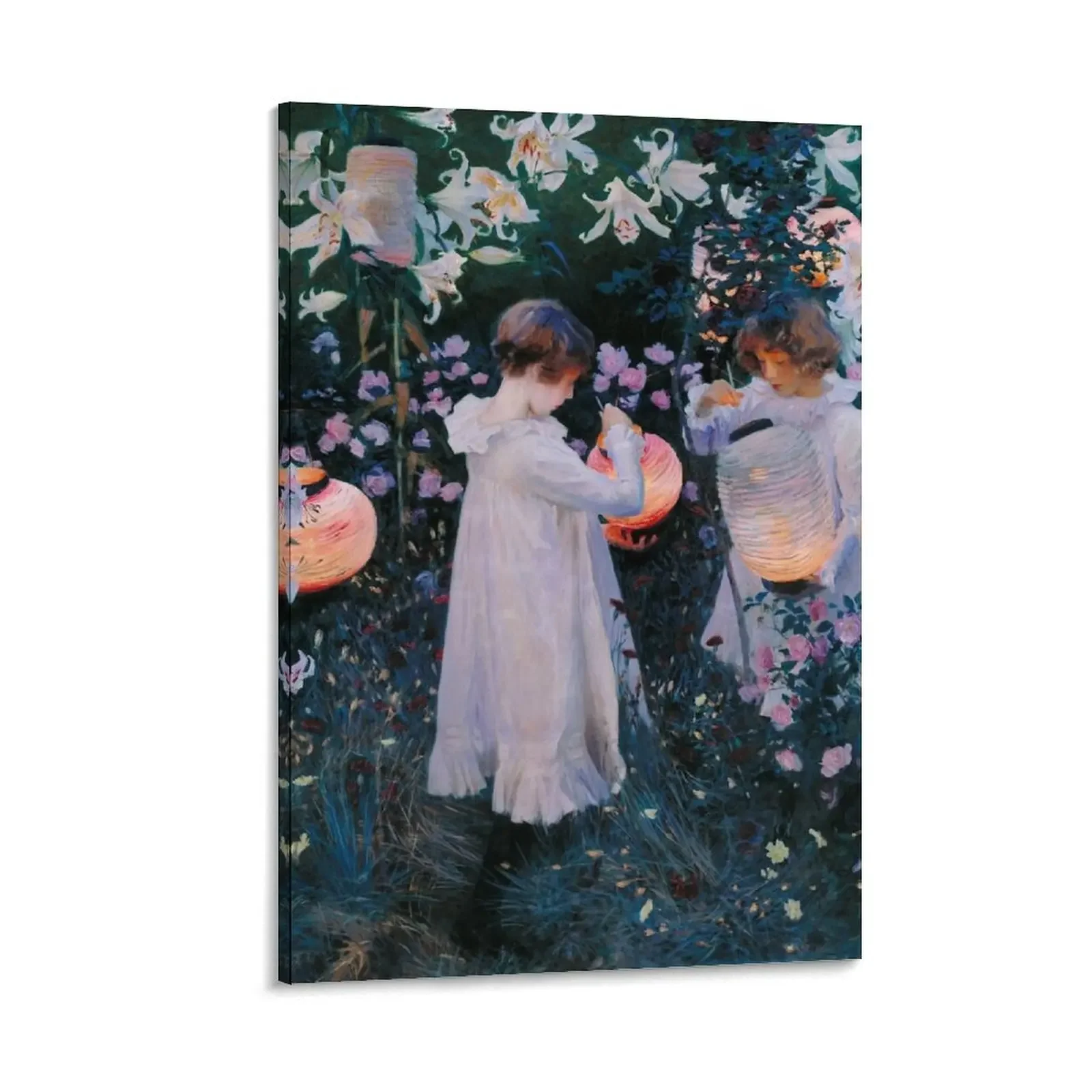 

John Siner Sargent Carnation, Lily, Lily, Rose Canvas Painting fashion wall paintings Paintings poster mural