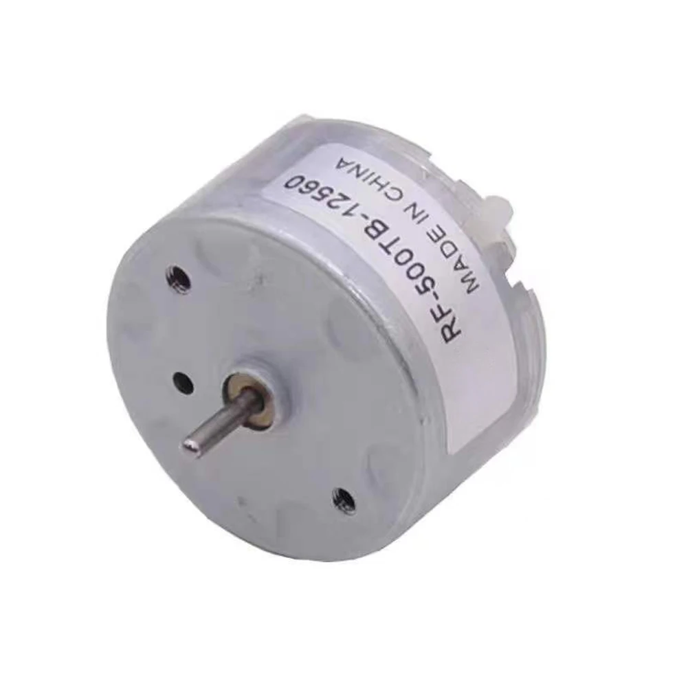 High Efficiency RF 500TB 12560 DC Motor for Use in Toys and For Alarm Systems with Operating Voltage from 3V to 12V