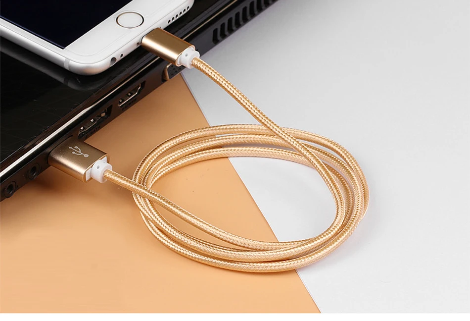 Type C USB C Cable for iphone 7 Xs MAX 6 plus 7 6s X se ipad 2 mini USB Fast Charging Data Cable cord 8 Pin apple iphone cables