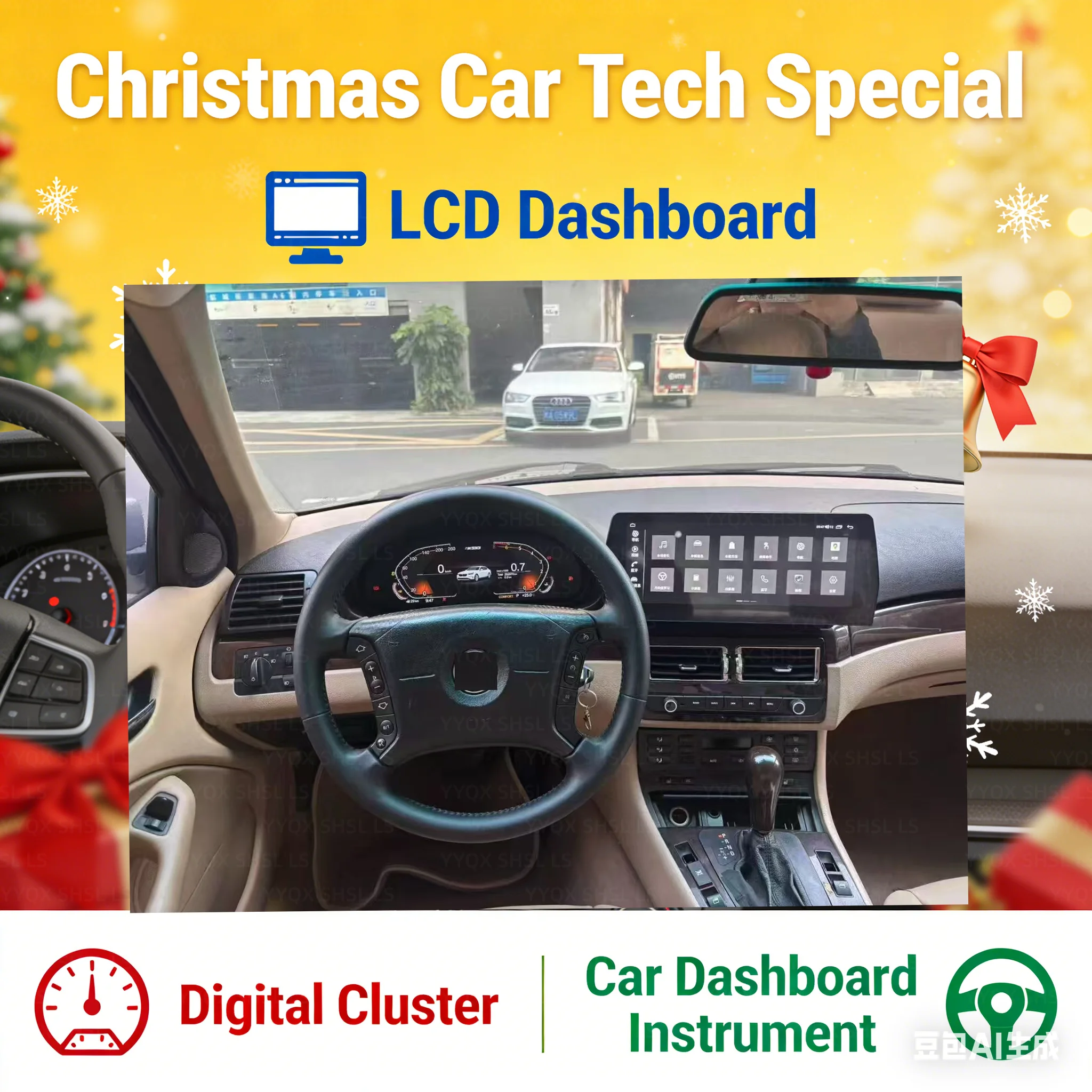 For BMW 3 Series E46 1997-2006 Car Digital Instrument Cluster Dashboard LCD Panel Virtual Cockpit Speedometer Headunit Meter