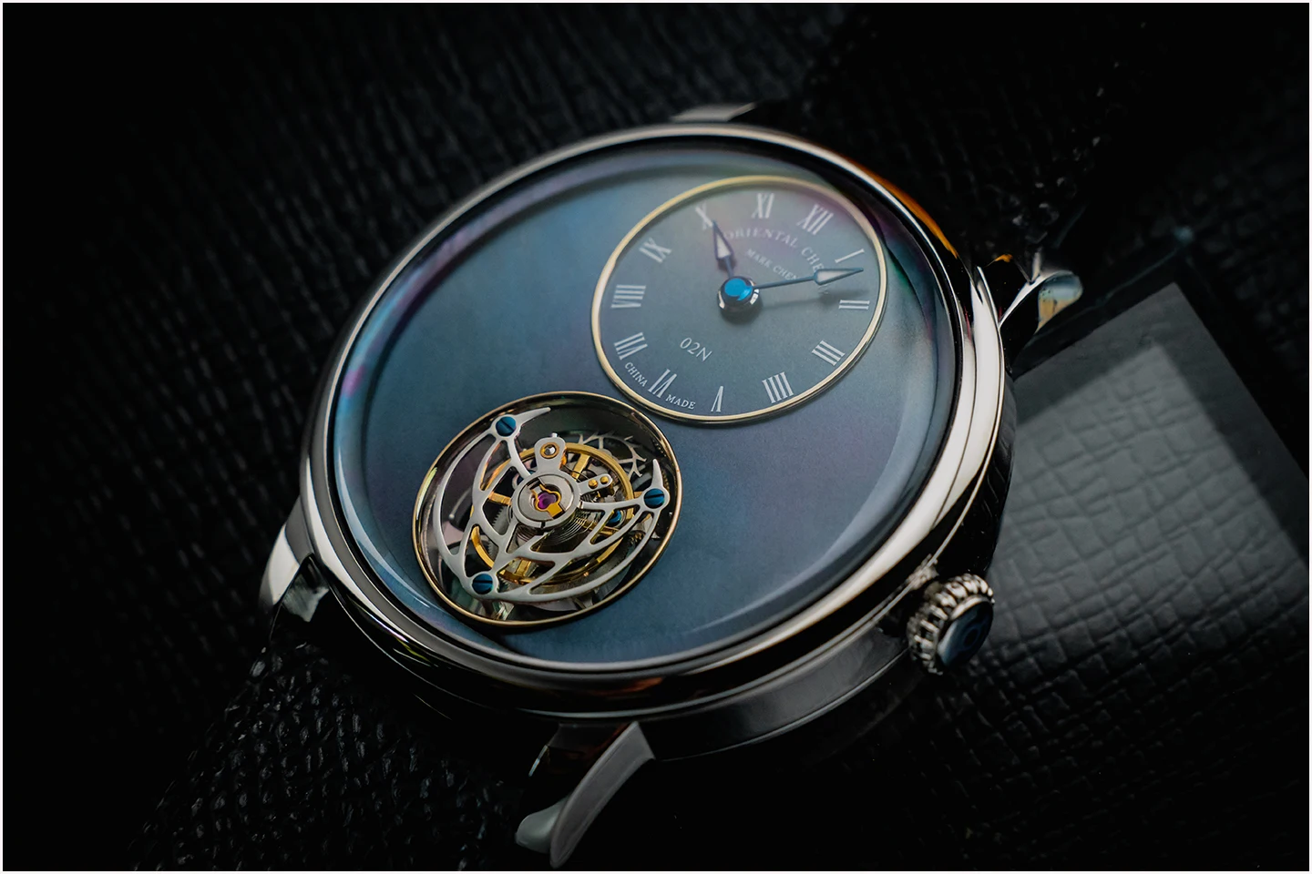 

Men's Limited Edition 02N Mother Shell ORIENTAL CHERRY Sakura Tourbillon Extreme Chen Flying Tourbillon Mechanical Watch Sakura