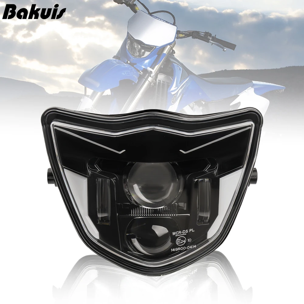 

E-mark LED Headlight Headlamp Hi/Lo DRL Fit For YAMAHA XTZ 150 / XTZ 125 2013-2023 Motorcycle Assembly