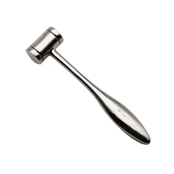 1Pc Autoclave Teeth Surgical Extraction Tool Dentist Instruments Dental Bone Hammer Double-headed Nylon Stainless Steel Handle