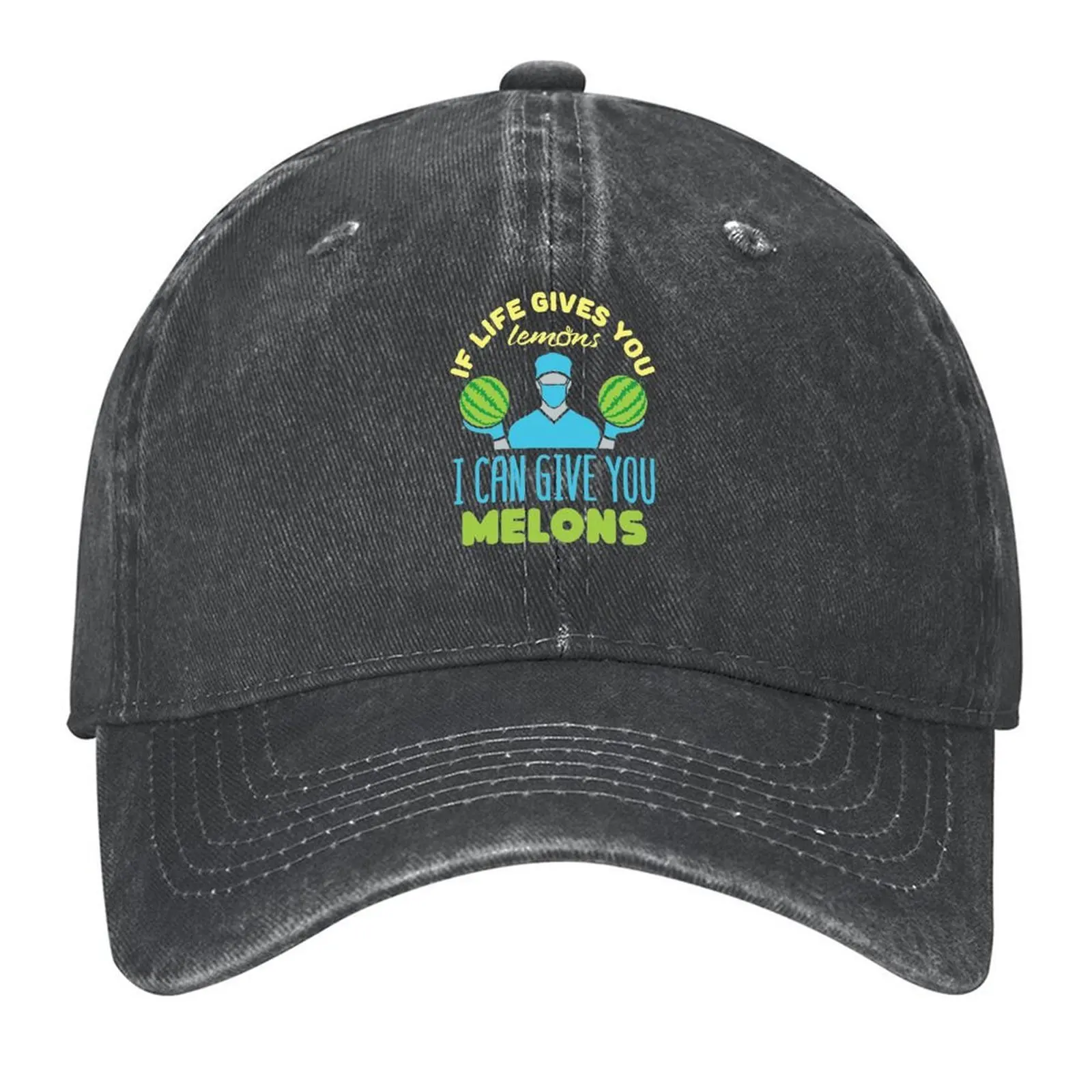 

Plastic Surgeon Funny If Life Gives You Lemons I Can Give You Melons Baseball Cap funny hat derby hat Mens Women's