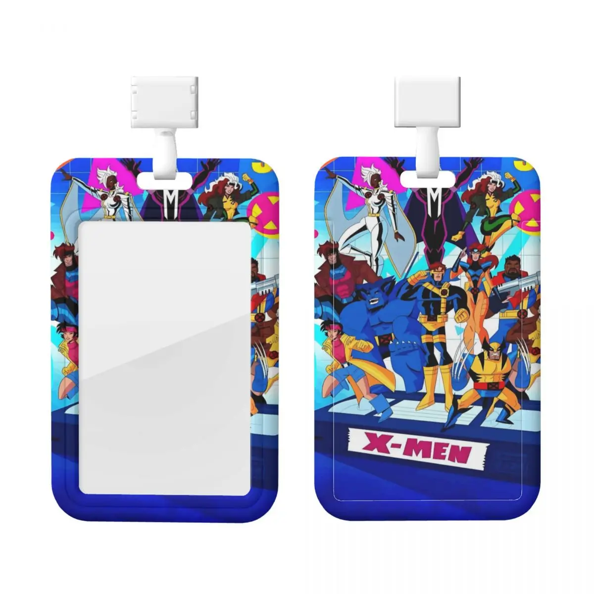 

Custom X-Men Anime Card Badge Holder For Office Card Holder Unisex Neck Lanyard Credit Card Holders Neck Strap